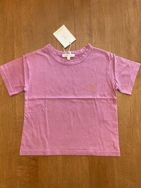 100% Organic Cotton Short Sleeve T-Shirt - Gender neutral purple